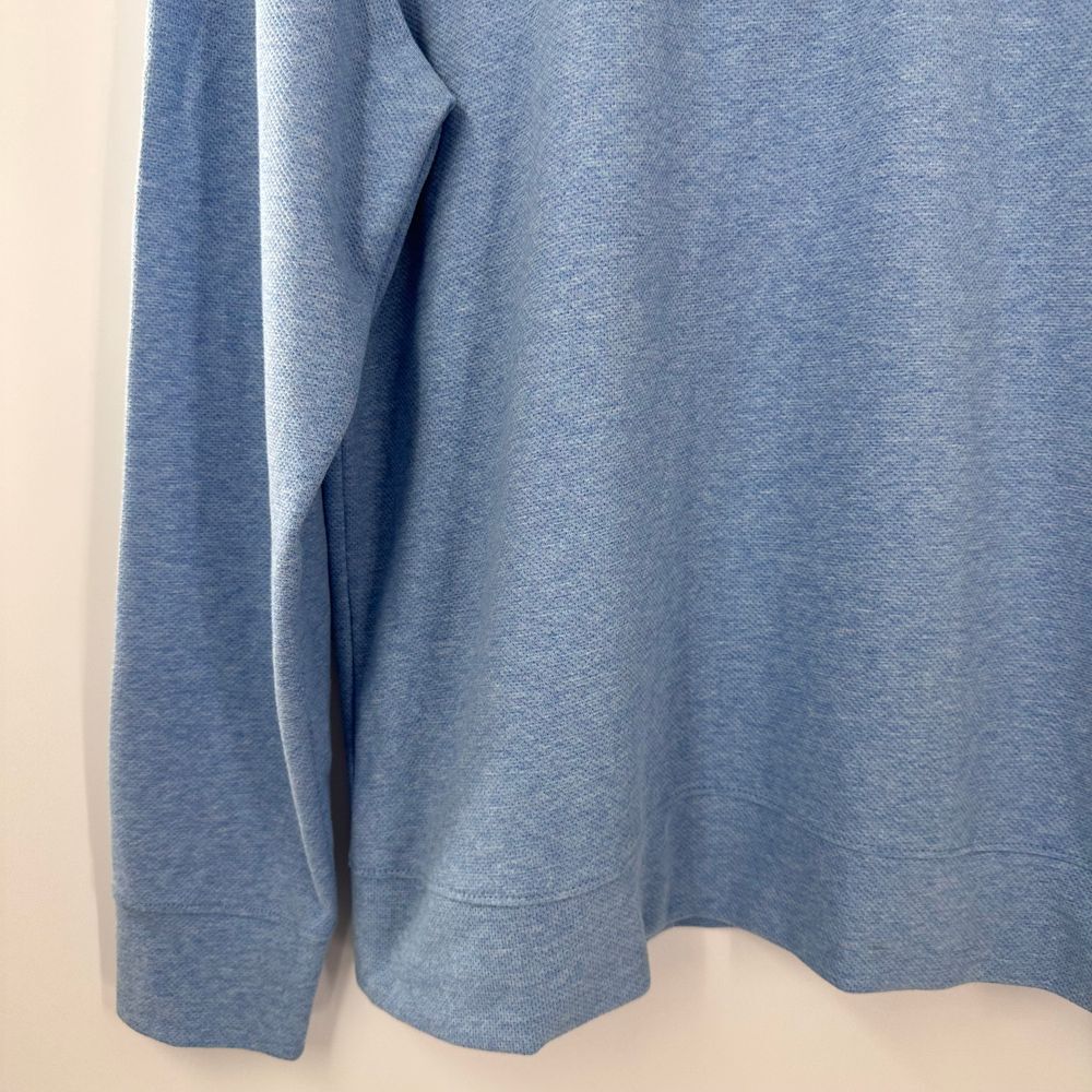 Vineyard Vines Performance Men's Size Small 1/4 Zip Pullover Blue Long Sleeve - Picture 2 of 8